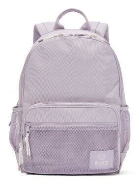 Victoria's Secret PINK Classic Canvas BACKPACK Lavender Purple 21 liter Capacity